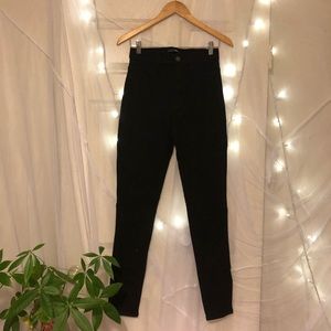 FashionNova Highwaist black Denim pant